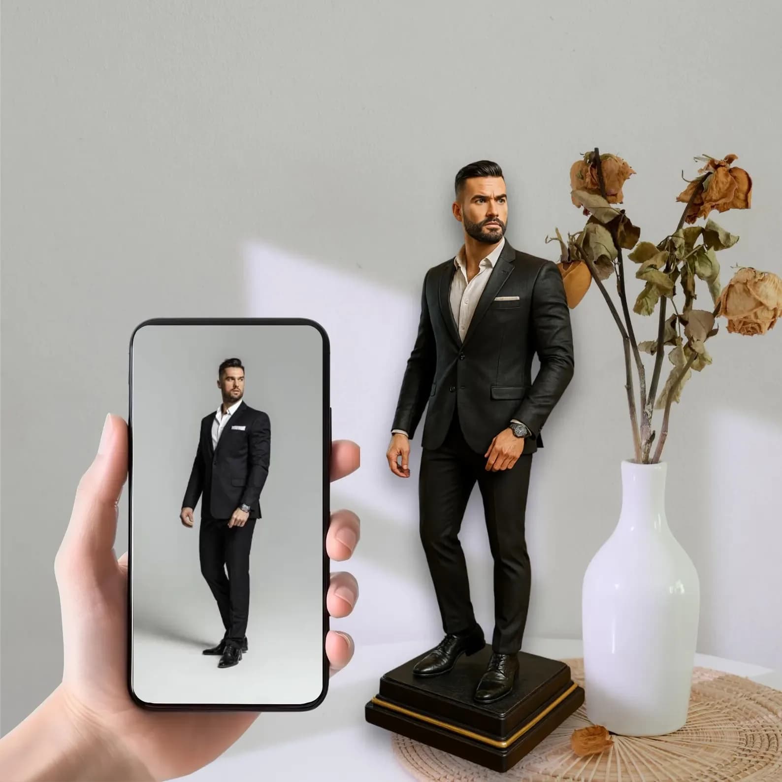 Personal statue style example