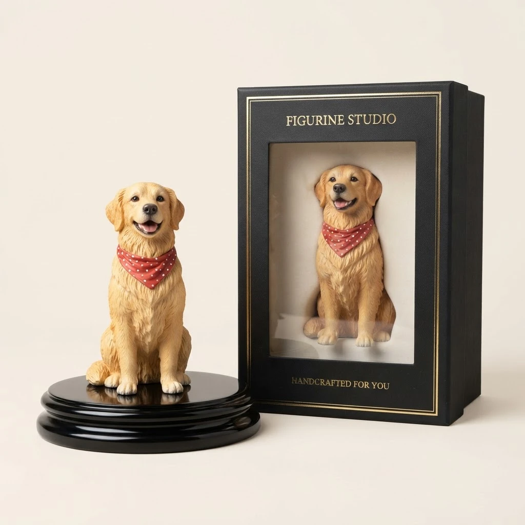 Custom pet figurine